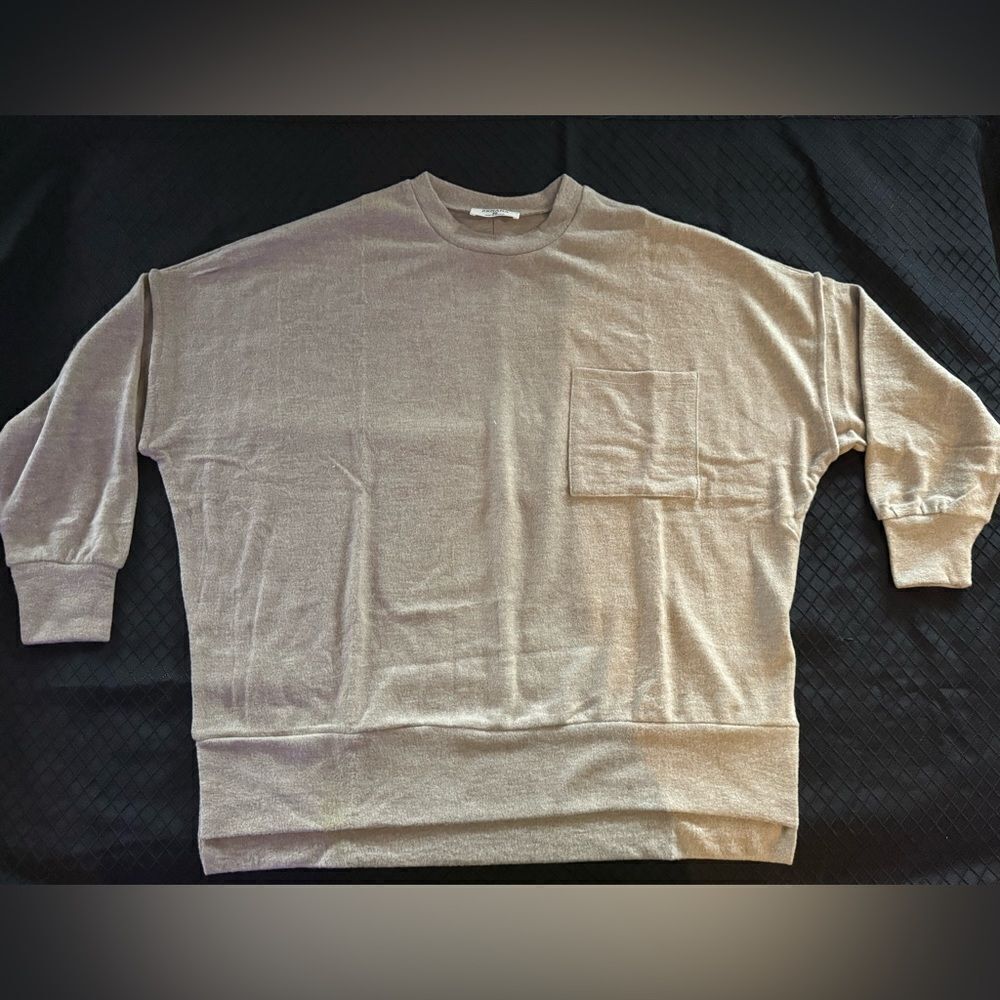 Tan Oversized Sweater